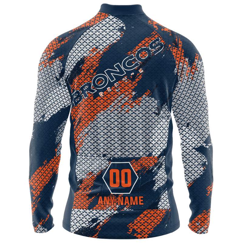 Denver Broncos Personalized Name Special Design Cycling Jersey AMCCLG000626