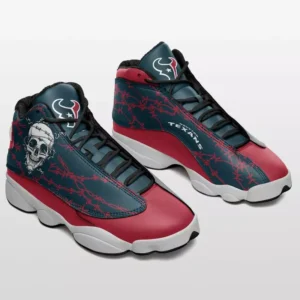 Houston Texans Skulls Halloween Limited Edition AJD13 Sneakers AMCSHOES000026