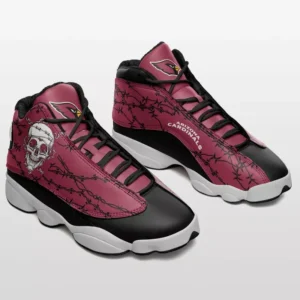 Arizona Cardinals Skulls Halloween Limited Edition AJD13 Sneakers AMCSHOES000001