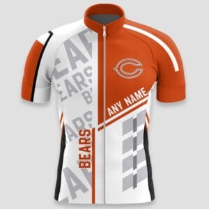 Chicago Bears Custom Name Cycling Jersey AMCCLG000617