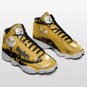 Pittsburgh Steelers Jack Skellington Halloween Limited Edition AJD13 Sneakers AMCSHOES000050