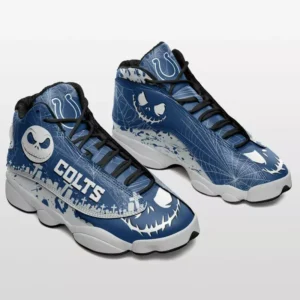 Indianapolis Colts Jack Skellington Halloween Limited Edition AJD13 Sneakers AMCSHOES000027