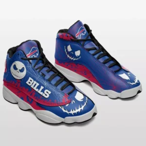 Buffalo Bills Jack Skellington Halloween Limited Edition AJD13 Sneakers AMCSHOES000006