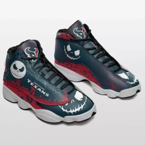 Houston Texans Jack Skellington Halloween Limited Edition AJD13 Sneakers AMCSHOES000024