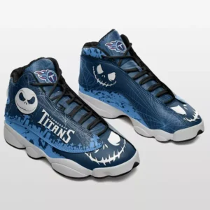Tennessee Titans Jack Skellington Halloween Limited Edition AJD13 Sneakers AMCSHOES000057