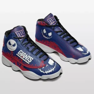 New York Giants Jack Skellington Halloween Limited Edition AJD13 Sneakers AMCSHOES000043