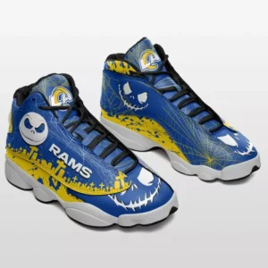 Los Angeles Rams Jack Skellington Halloween Limited Edition AJD13 Sneakers AMCSHOES000035