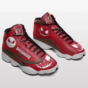 Tampa Bay Buccaneers Jack Skellington Halloween Limited Edition AJD13 Sneakers AMCSHOES000055
