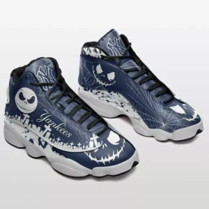 New York Yankees Jack Skellington Halloween Limited Edition AJD13 Sneakers AMCSHOES000045