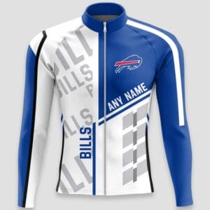 Buffalo Bills Custom Name Cycling Jersey AMCCLG000611