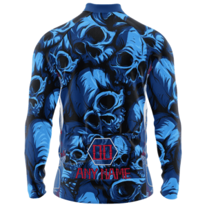 Buffalo Bills Personalized Name Skull Design Cycling Jersey AMCCLG000615