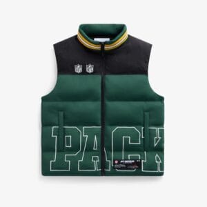 Green Bay Packers Unisex Off Season x NFL Puffer Vest AMCCLG001036
