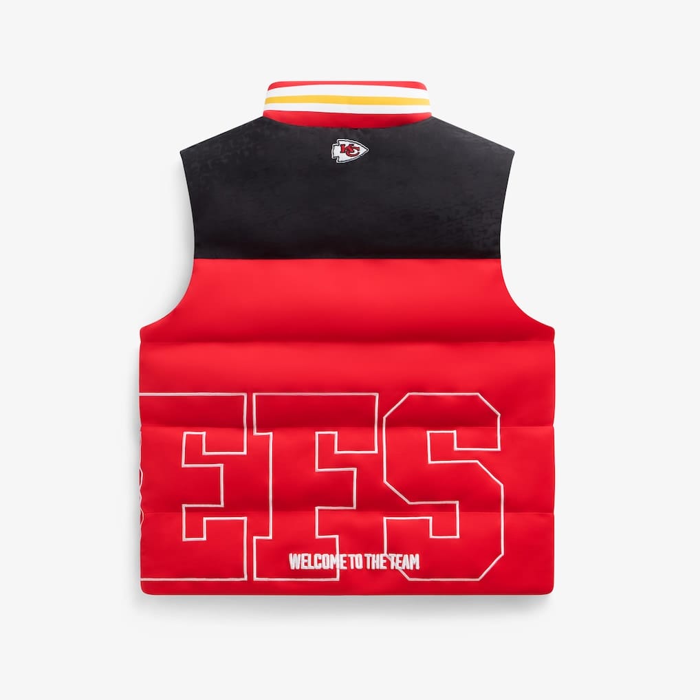 Kansas City Chiefs Unisex Off Season x NFL Puffer Vest AMCCLG001037 - Image 2