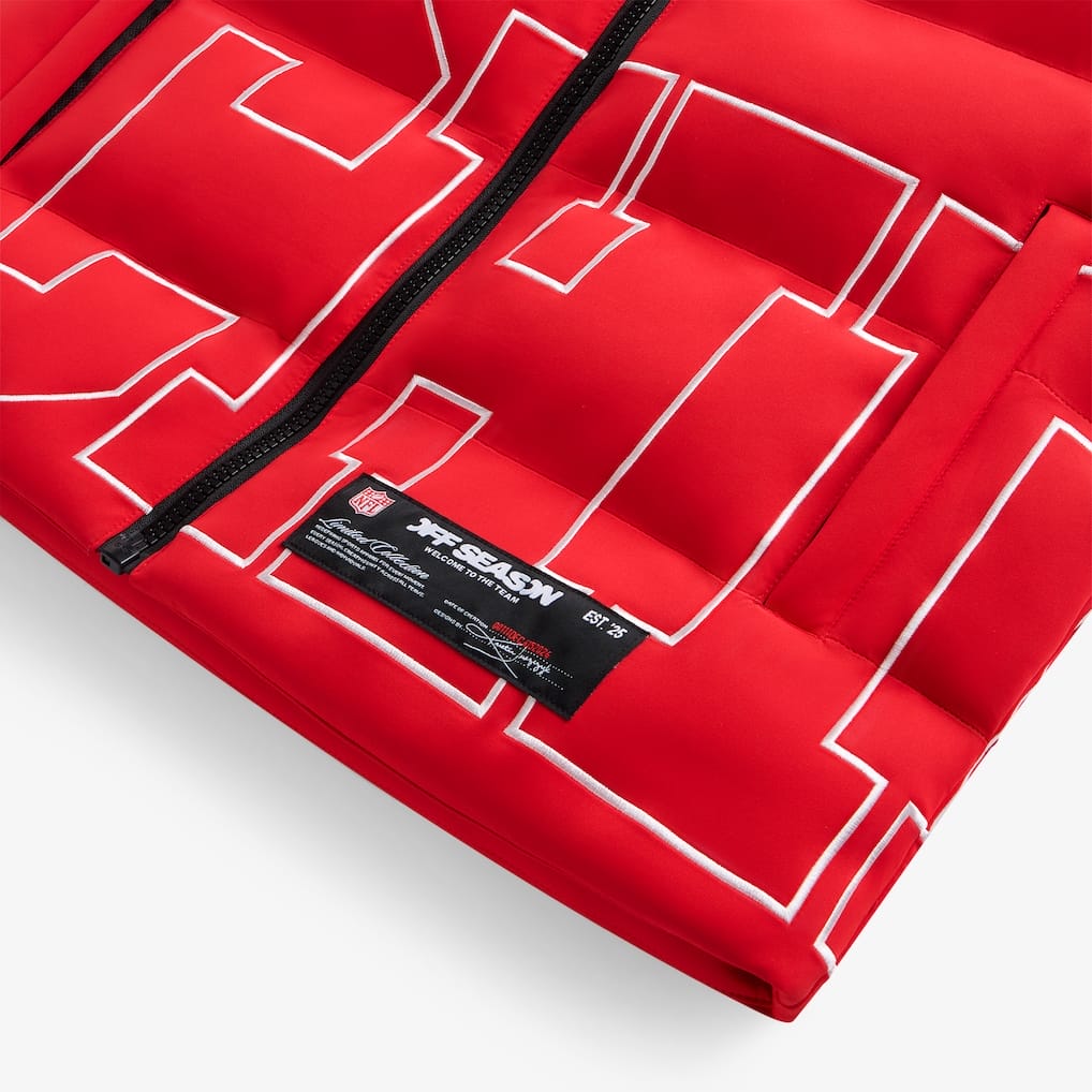 Kansas City Chiefs Unisex Off Season x NFL Puffer Vest AMCCLG001037 - Image 4