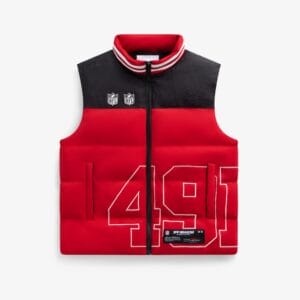 San Francisco 49ers Unisex Off Season x NFL Puffer Vest AMCCLG001042