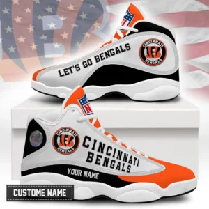 Cincinnati Bengals Premium NFL Game Day Air Jordan 13 AMCSHOES000078