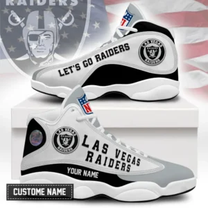 Las Vegas Raiders Premium NFL Game Day Air Jordan 13 AMCSHOES000069
