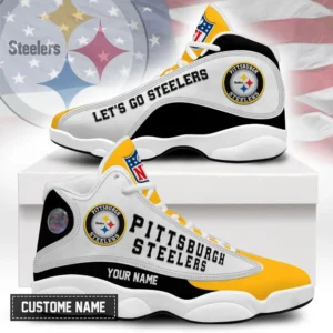 Pittsburgh Steelers Premium NFL Game Day Air Jordan 13 AMCSHOES000063