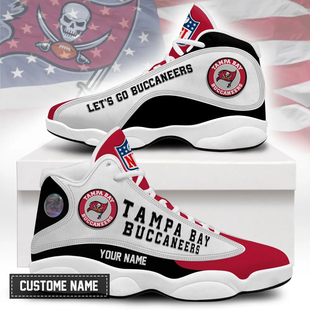 Tampa Bay Buccaneers Premium NFL Game Day Air Jordan 13 AMCSHOES000061