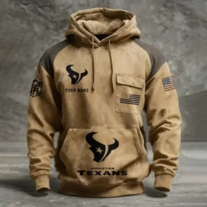 Houston Texans Vintage Outlander Rustic Hoodie AMCCLG001323