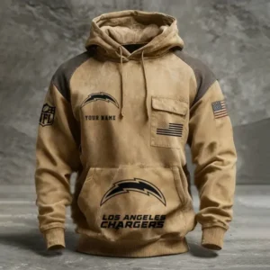 Los Angeles Chargers Vintage Outlander Rustic Hoodie AMCCLG001328