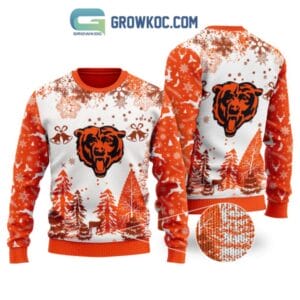 Chicago Bears Special Christmas Ugly Sweater Design Holiday Edition AMCCLG001247
