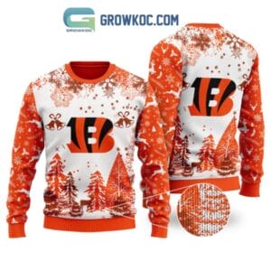 Cincinnati Bengals Special Christmas Ugly Sweater Design Holiday Edition AMCCLG001248