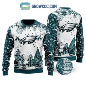 Philadelphia Eagles Special Christmas Ugly Sweater Design Holiday Edition AMCCLG001267