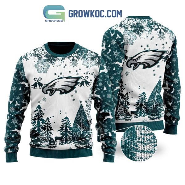 Philadelphia Eagles Special Christmas Ugly Sweater Design Holiday Edition AMCCLG001267