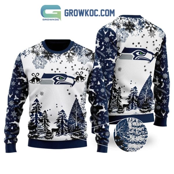 Seattle Seahawks Special Christmas Ugly Sweater Design Holiday Edition AMCCLG001270