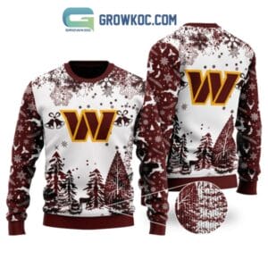 Washington Commanders Special Christmas Ugly Sweater Design Holiday Edition AMCCLG001273