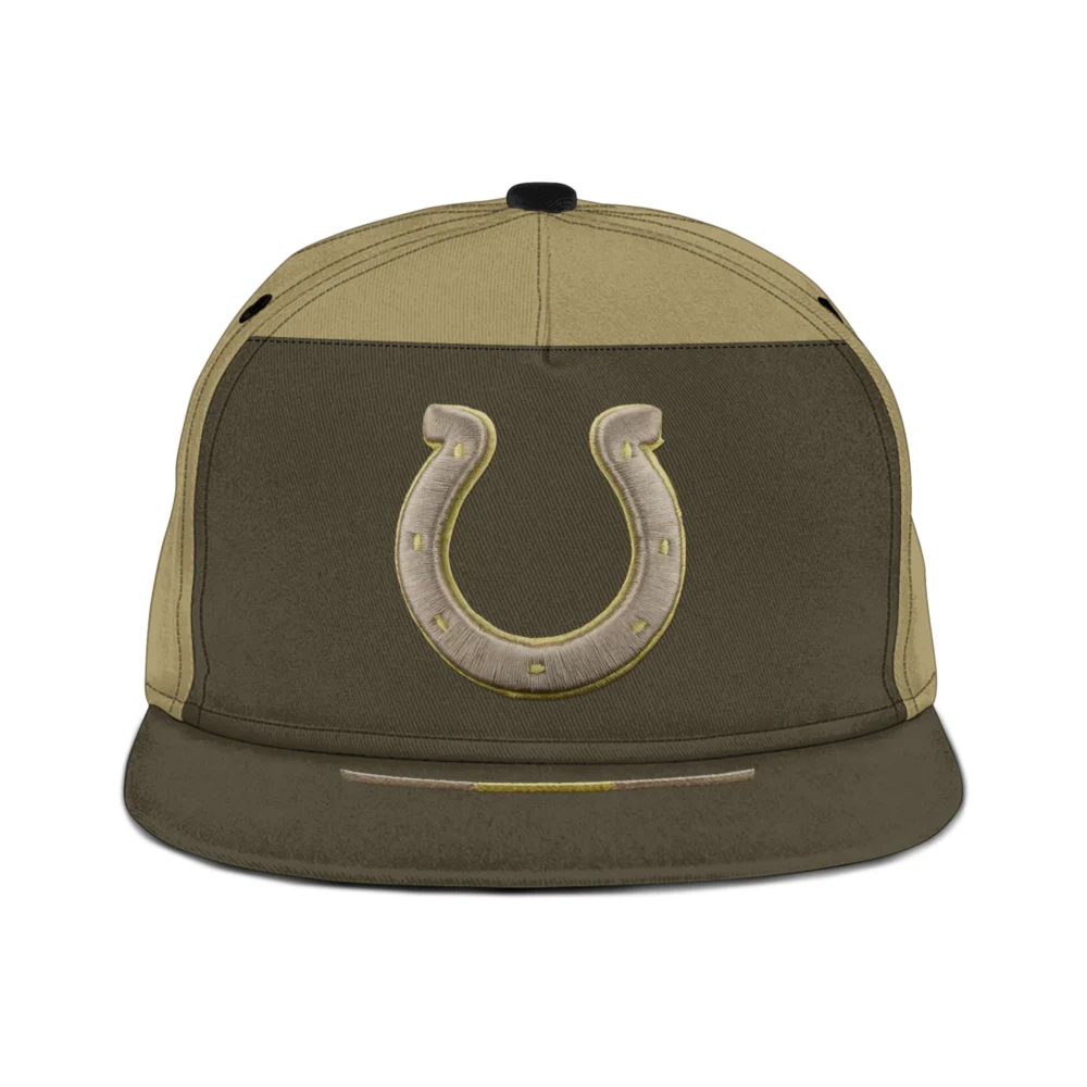 Indianapolis Colts | Premium NFL 2025 Salute to Service Split Panel Snapback Cap AMCACS000509 - Image 2
