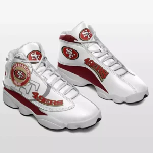 San Francisco 49ers Personalized Logo Team Air Jordan 13 AMCSHOES000134