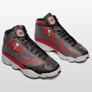 Tampa Bay Buccaneers Personalized Logo Team Air Jordan 13 AMCSHOES000136