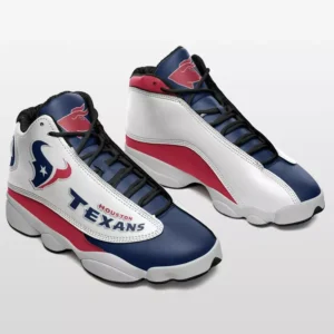 Houston Texans Personalized Logo Team Air Jordan 13 AMCSHOES000116