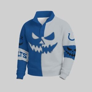Indianapolis Colts x Halloween Stand Collar Sweatshirt AMCCLG001095