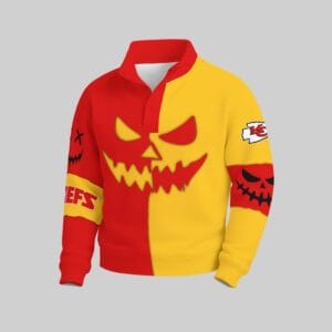 Kansas City Chiefs x Halloween Stand Collar Sweatshirt AMCCLG001097