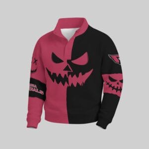 Arizona Cardinals x Halloween Stand Collar Sweatshirt AMCCLG001082