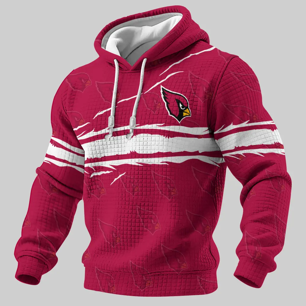 Arizona Cardinals Personalized Waffle Hoodie AMCCLG001534