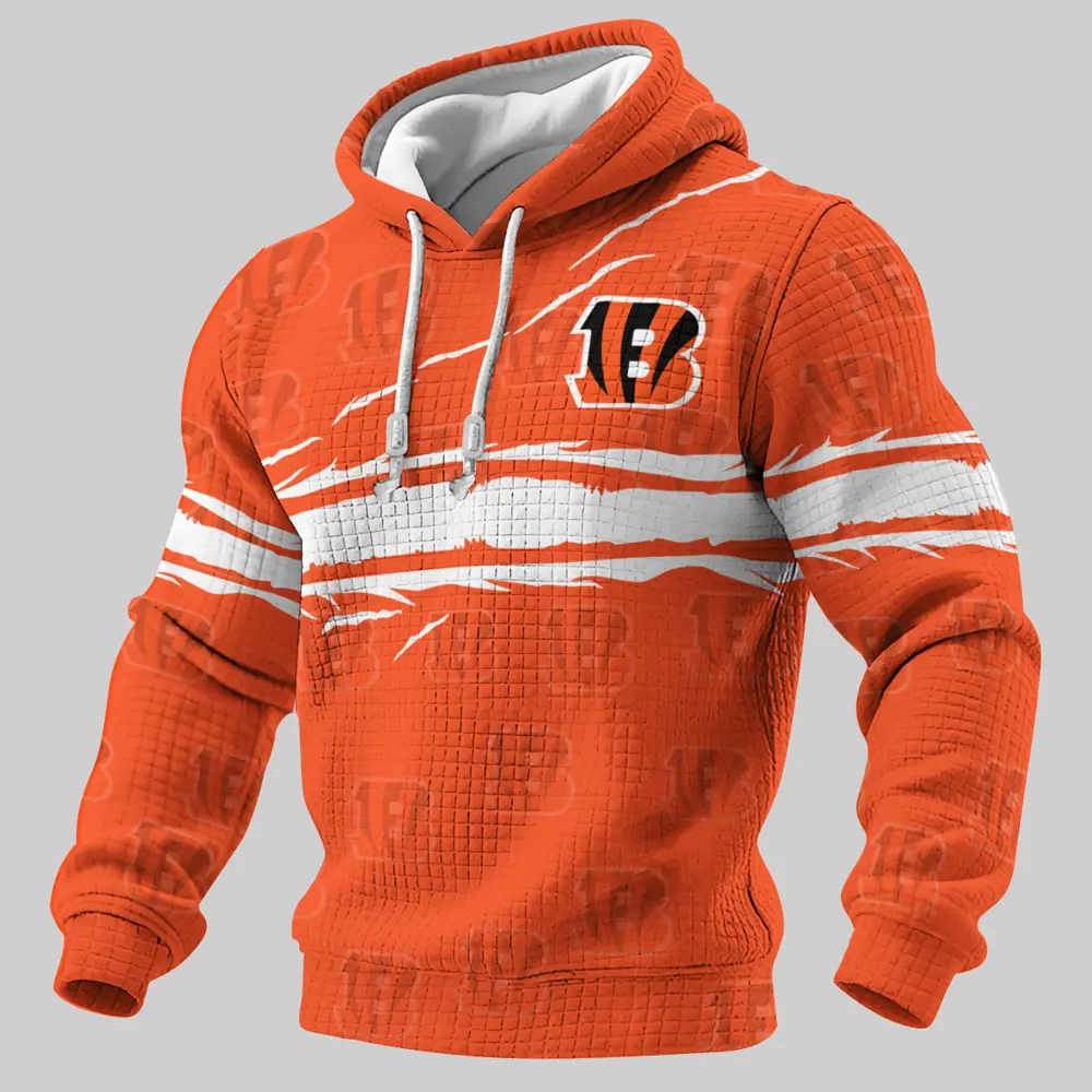 Cincinnati Bengals Personalized Waffle Hoodie AMCCLG001551