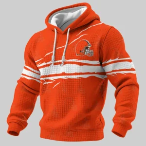 Cleveland Browns Personalized Waffle Hoodie AMCCLG001555