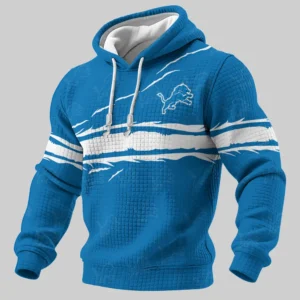Detroit Lions Personalized Waffle Hoodie AMCCLG001563