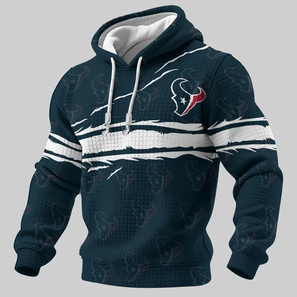 Houston Texans Personalized Waffle Hoodie AMCCLG001567