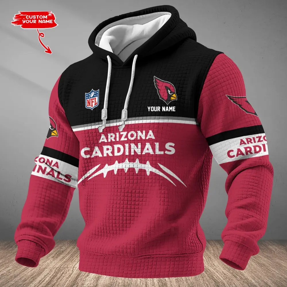 Arizona Cardinals Personalized Waffle Hoodie AMCCLG001533