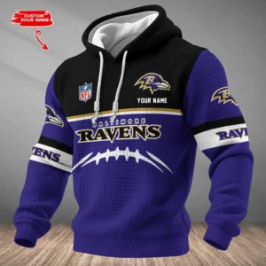 Baltimore Ravens Personalized Waffle Hoodie AMCCLG001539