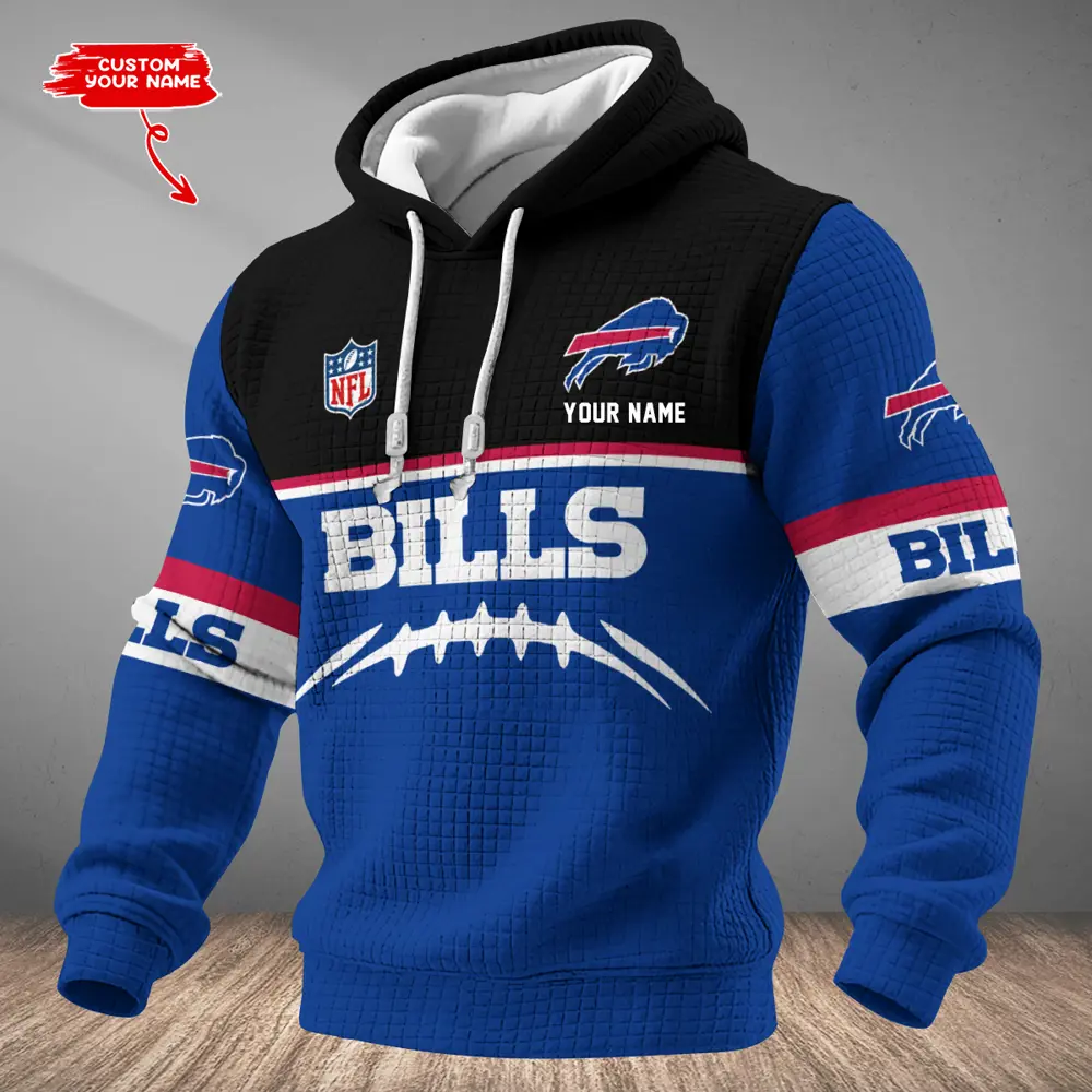 Buffalo Bills Personalized Waffle Hoodie AMCCLG001542