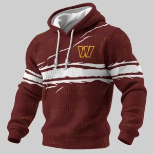 Washington Commanders Personalized Waffle Hoodie AMCCLG001624