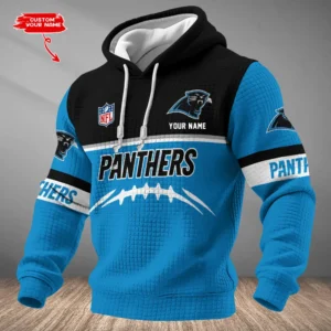 Carolina Panthers Personalized Waffle Hoodie AMCCLG001546