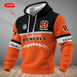 Cincinnati Bengals Personalized Waffle Hoodie AMCCLG001552