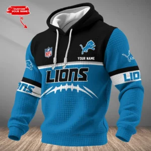 Detroit Lions Personalized Waffle Hoodie AMCCLG001562